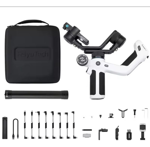 Estabilizador De Câmera Feiyutech Scorp Mini2 Kit Branco