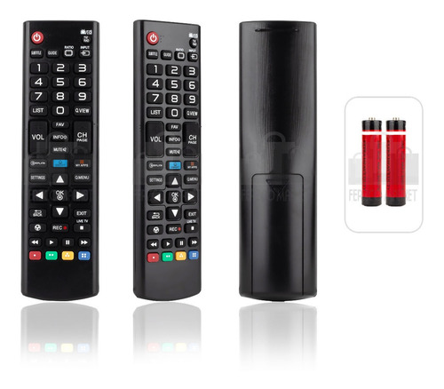 Control Compatible Con LG Pantallas Akb73715692 Smart Tv