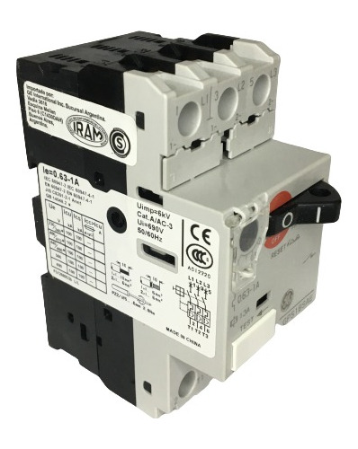 Guardamotor 3x 0,63/1,00a General Electric 100ka Gps1bsae