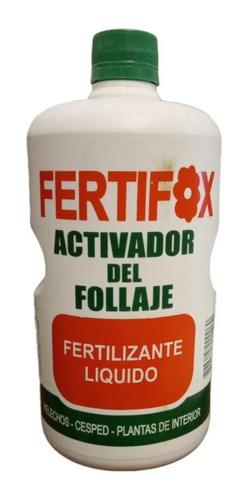 Fertifox Fertilizante Activador De Follaje 1 Litro