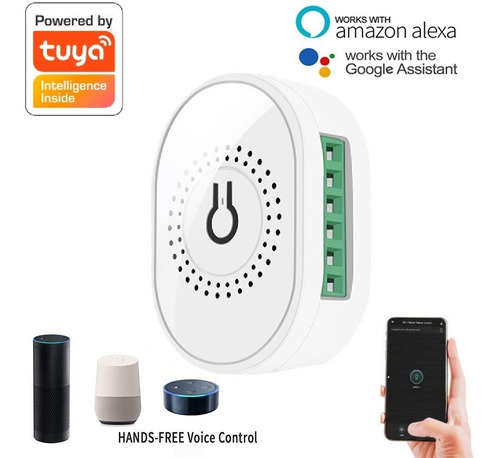 Interruptor Smart Wifi+rf 16a Acepta Llave Externa App Tuya