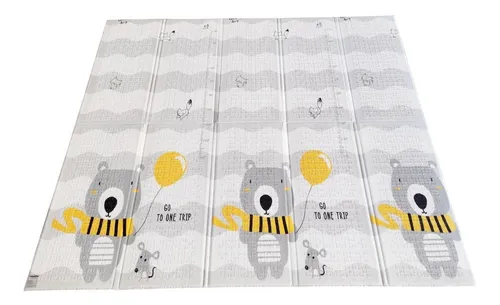 Alfombra Carestino Plegable Reversible Oso