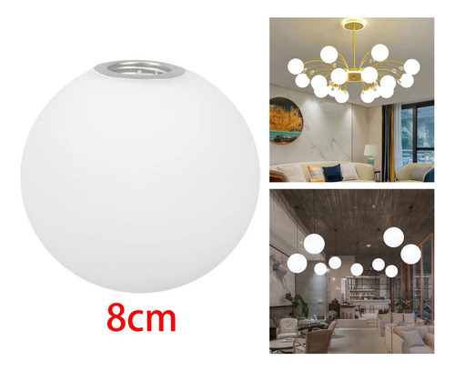 // Luminária Capa Iluminação Encaixe Lustre 8cm