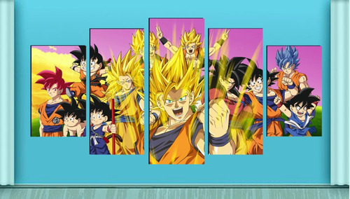 Cuadro Decorativo Dragon Ball No 19 De 80x150cm