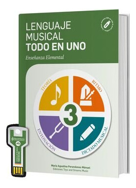 Libro Lenguaje Musical Todo En Uno 3âº Nivel - Perandones...