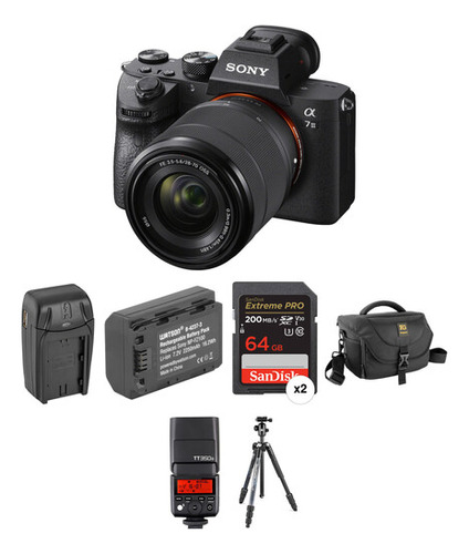 Kit De Fotografía Sony A7 Iii Cámara Mirrorless Con Lente 2