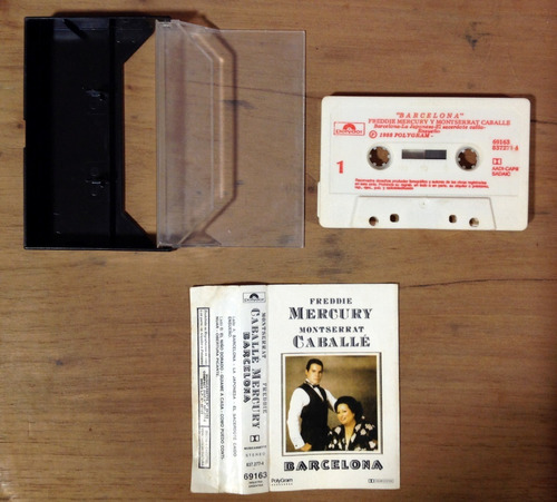 Freddie Mercury Montserrat Caballe Barcelona Cassette