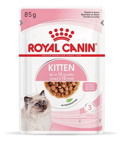 Royal Canin® Gatos Kitten Instinctive Pouch 85grs