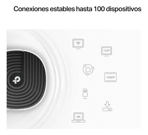 Access point TP-Link Deco Deco M4 V1 blanco y negro 100V/240V