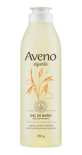 Gel De Baño Aveno Infantil Higiene Bebes Niños X 250 Gr