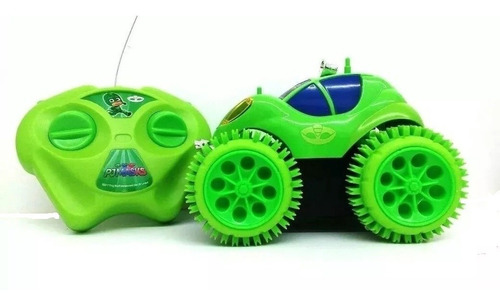 Imagem 3 de 6 de Carrinho Controle Super Manobra Pj Masks Lagartixo Candide