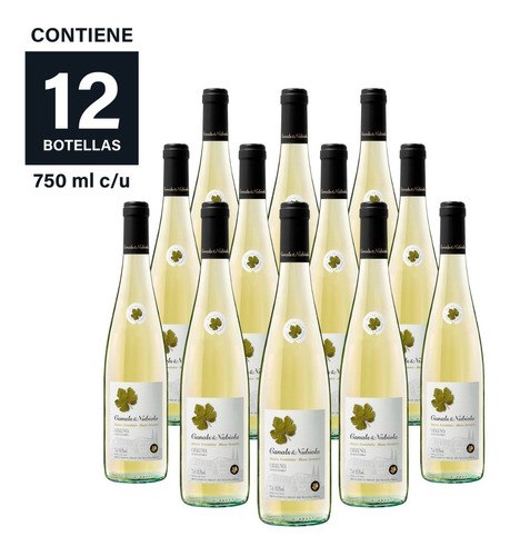 Vino Blancocanals Nubiola Blanco Semi - 750 Ml (12 Piezas)