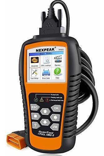 Nexpeak Obd2 Scanner Nx501 Lector De Código Automático Mejor