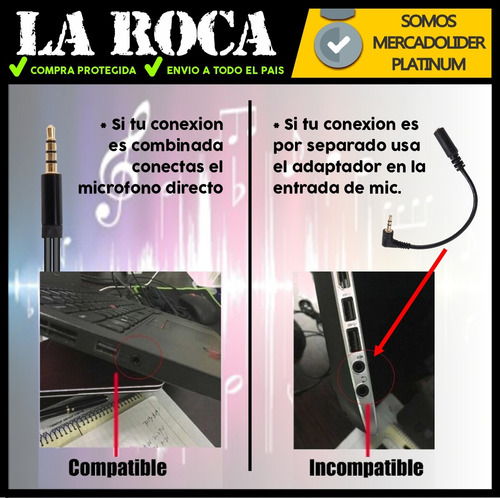 Imagen 5 de 10 de Microfono Doble Corbatero Pc Smartphone Notebook Cuotas