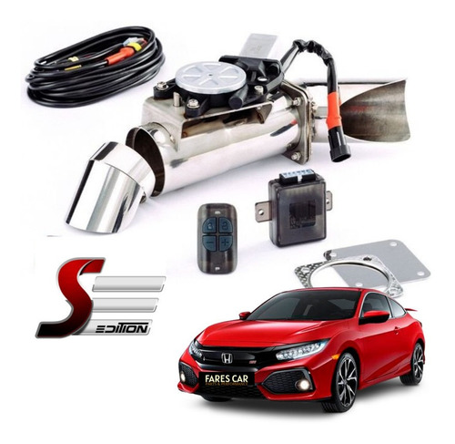 Difusor De Escape Inox Super Edition Honda Civic G10 Turbo