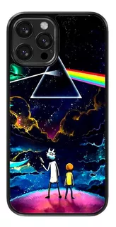 Funda Para Celular Rick And Morty Pink Floyd Dark Side Moon