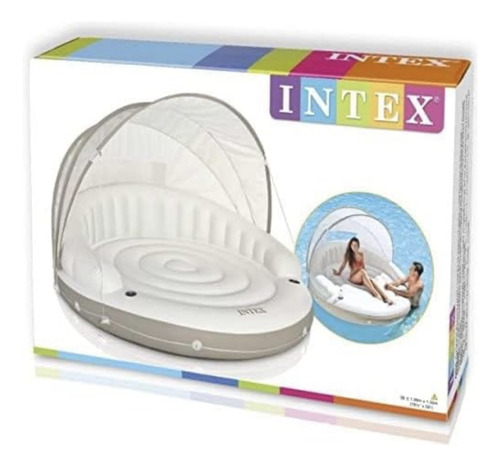 Padrísima Isla Canopy Inflable Intex Tumbona