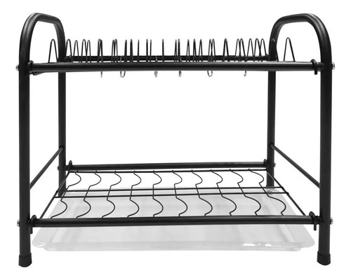 Escurridor De Trastes 2 Niveles Charola Cocina Platos