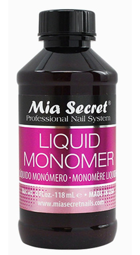 Mia Secret Liquid Monomer 4 Oz1 118ml - Jsaúl