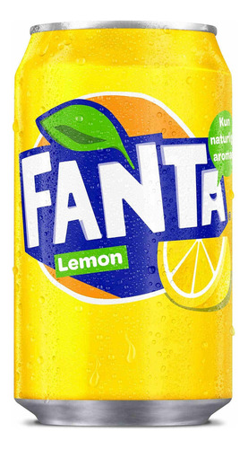 Refrigerante Fanta Lemon Sabor Limao 1 Lata 355ml