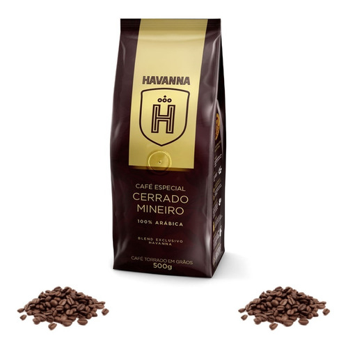 Havanna Especial Cerrado Mineiro café grãos 100% arábica 500gr