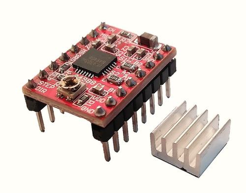 Modulo Driver Controlador De Motor A Pasos A4988 Cnc 3d