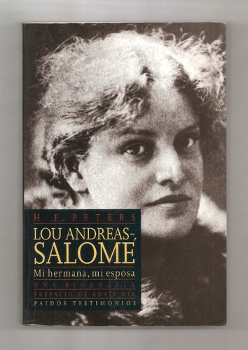 H. F. Peters Lou Andreas Salomé Libro Usado