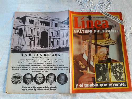 Revista Linea N° 18 Enero 1982 Asentamiento En Quilmes 