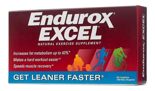 Endurox Excel 60caps Pacific Health Original Importado Eua