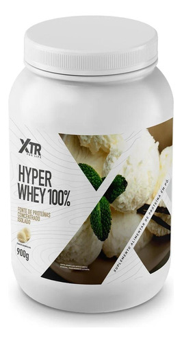 Whey Hyper Whey 100% Concentrado Isolado Sabor Baunilha Pote