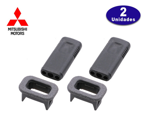 2x Perillas Seguros Interno Puerta Mitsubishi Montero Dakar