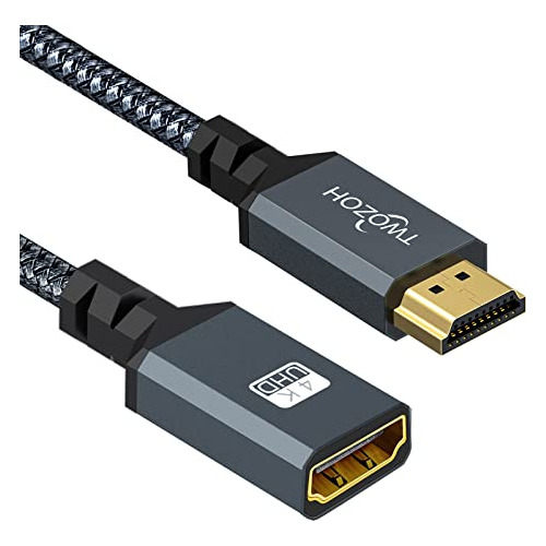 Cable Extension Hdmi 6.6 Pie Dama Extensor Trenzado 2.0