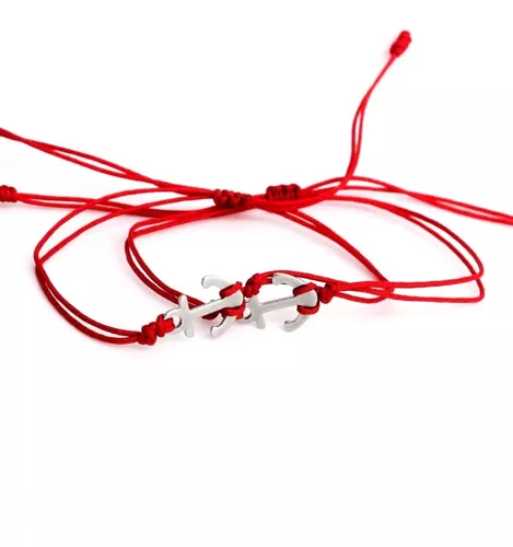 pulseras hilo rojo ancla