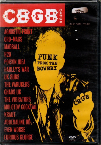 Dvd Cbgb Punk From The Bowery