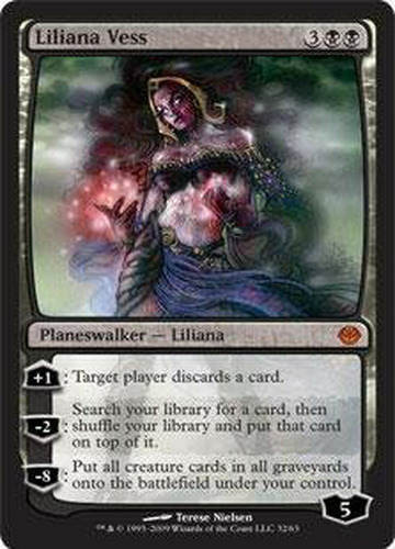 Mtg Liliana Vess - Duel Decks: Garruk Vs Liliana - Foil