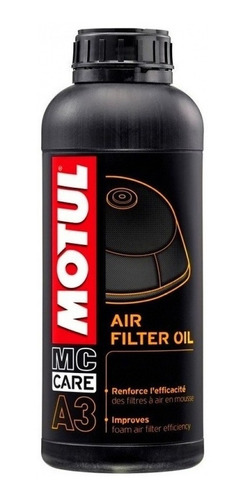 Óleo Filtro Ar Motul A3 1 Litro Motos Motocross Enduro