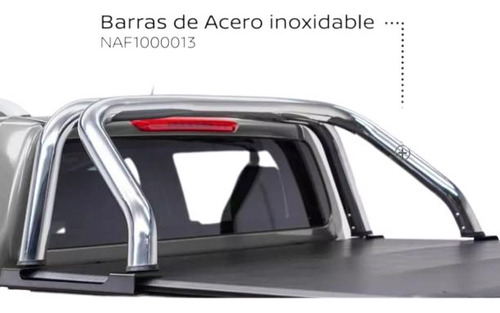 Barra Antivuelco Inoxidable Nissan Frontier D23 16-22 Origin