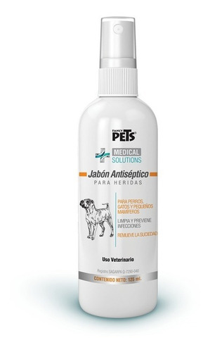 Jabon Antiseptico Heridas Perro Medical Solutions Fancy Pets