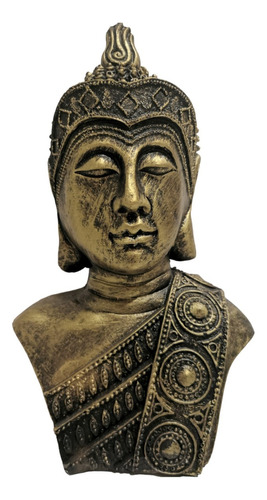 Buda Tibetano, Cabeza De Buda, Ídolo Para La Paz De 34 Cm