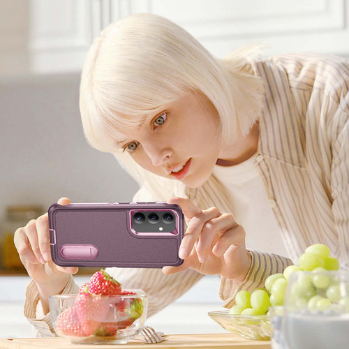 . Funda Rígida Defender 3 En 1 Para Samsung S24/a13/a03/a53