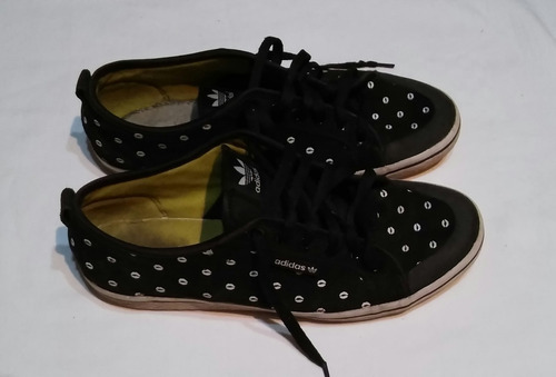 Zapatillas adidas Usadas De Mujer De Lona Talle 40/27.5 Cm