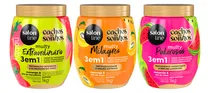 Comprar Kit Cronograma Capilar 3 Cremes Frutas Multy Salon Line