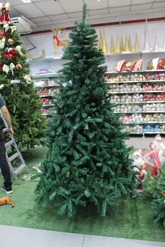 Árvore De Natal Grande Artificial 240 Cm De Altura Cheia