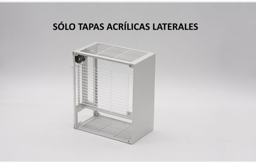 Par De Tapas Acrílicas Laterales Para Gabinete Itx Mini K39