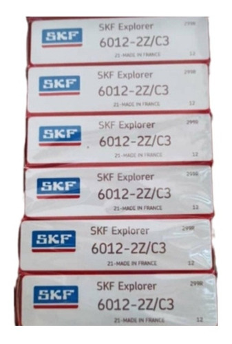 Rodamiento 6012 2z/c3 Marca Skf