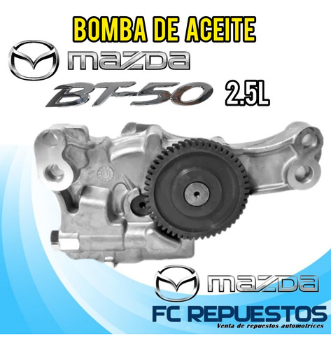 Bomba De Aceite Para Mazda Bt50 2.5cc Año 2007-2012 