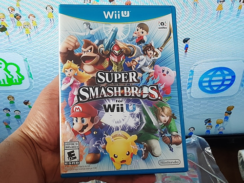 Super Smash Bros For Wii U,original,buen Estado Y Funciona