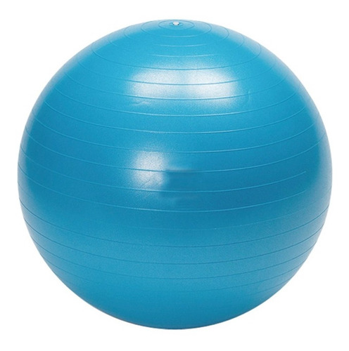 Gym Ball Pelota Inflable Fitness Pilates Celeste 55cm