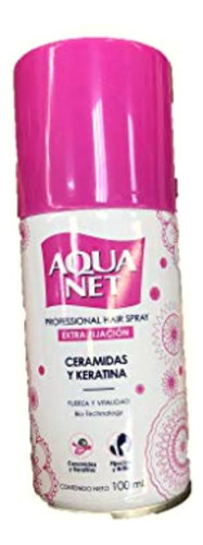 Aqua Net Fijador Ceramida Spray, 100 Ml