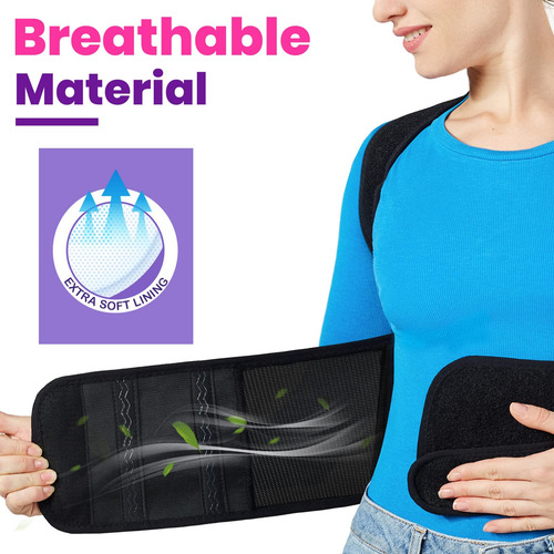 Soporte Lumbar Corrector De Postura Para Espalda Para Mujere
